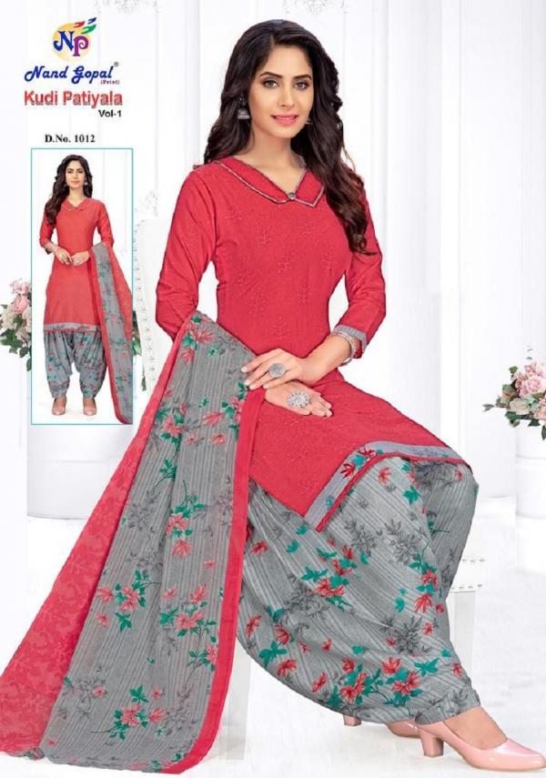 Nand Gopal Kudi Patiyala Vol 1 Designer Cotton Dress Material Collection